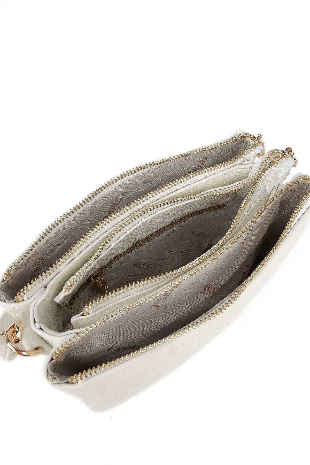Ziya-Women's White Shoulder and Crossbody Bag 151979 Z3103 4
