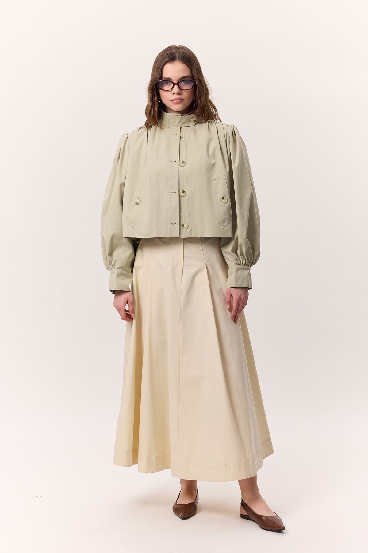 Manuka-Green Soft Handle Easy Balloon Jacket 4
