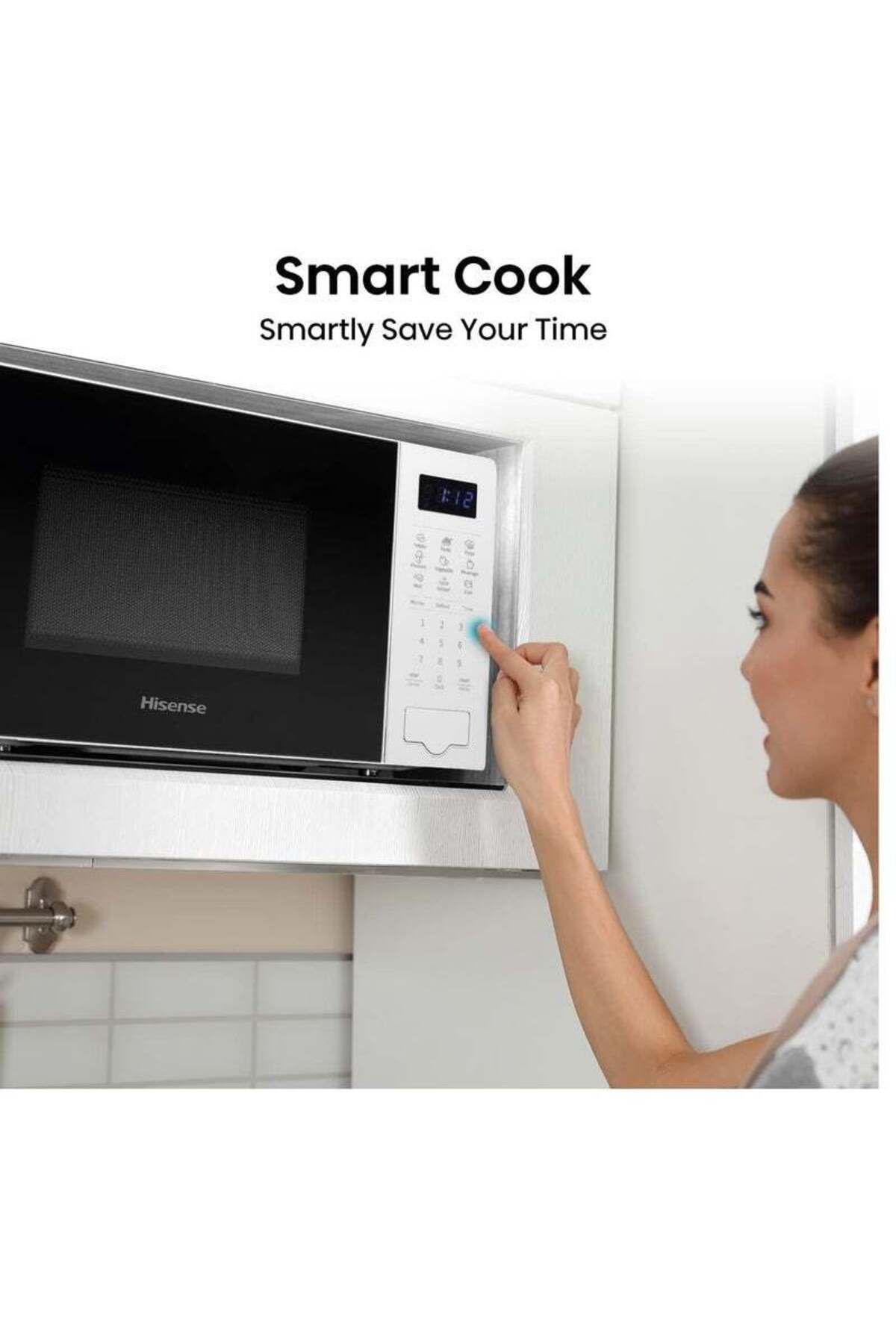 Hisense-Digital Solo Microwave Oven Automatic Defrost, 9 Auto Cook Menus 3