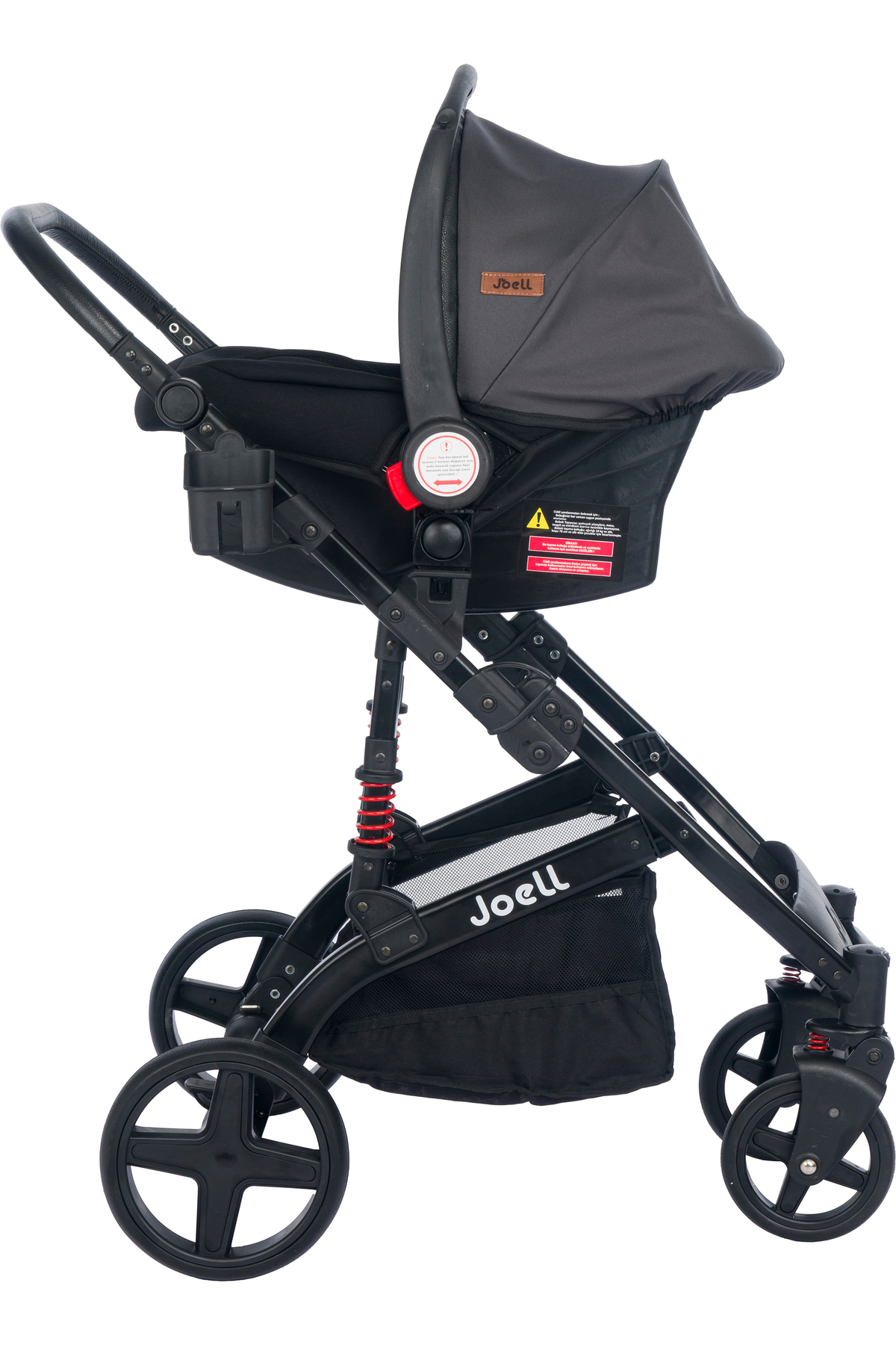 Joell Truva Travel Sistem Bebek Arabası Füme / Yeni Versiyon fotoğrafı 5 (önizleme)