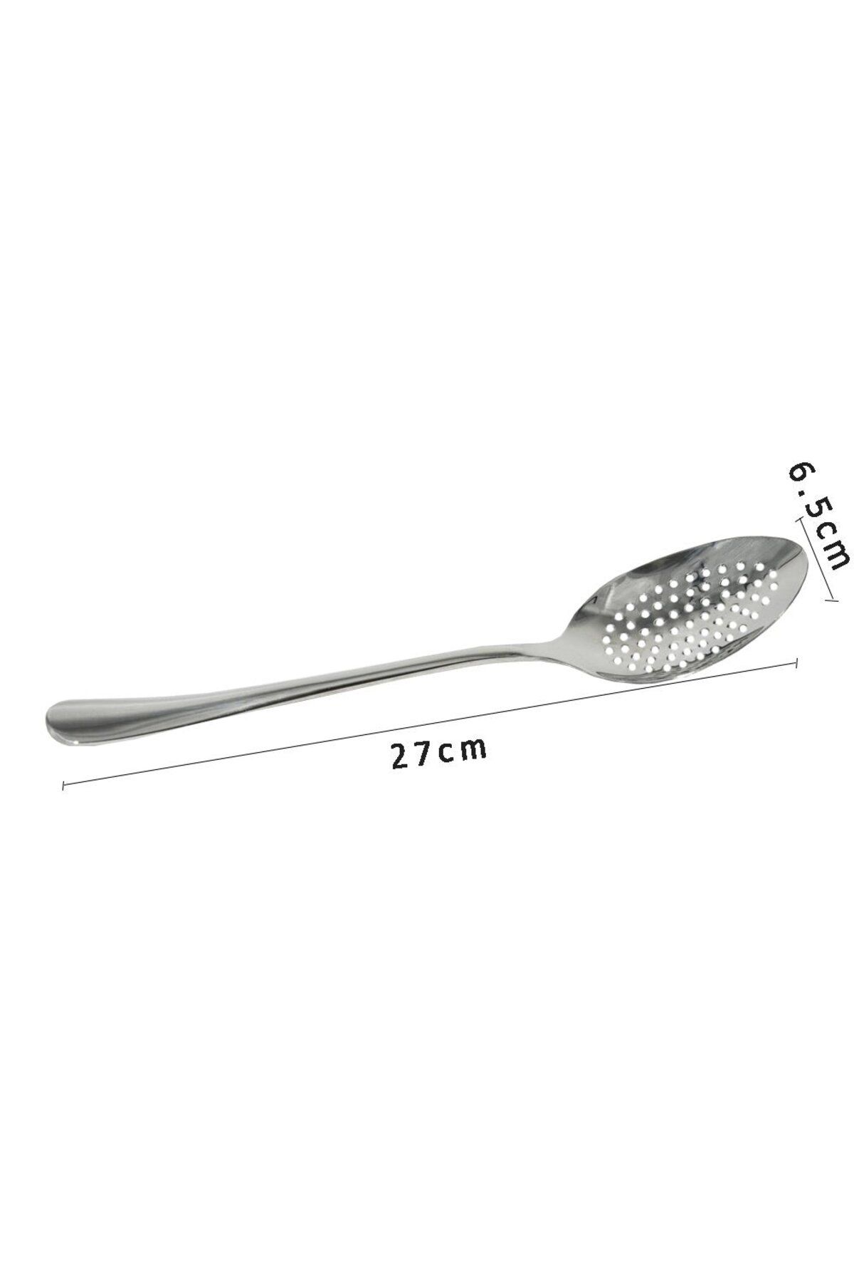 Generic-ملاعق تقليب الطعام من الستانلس ستيل المقاوم للصدأ 2