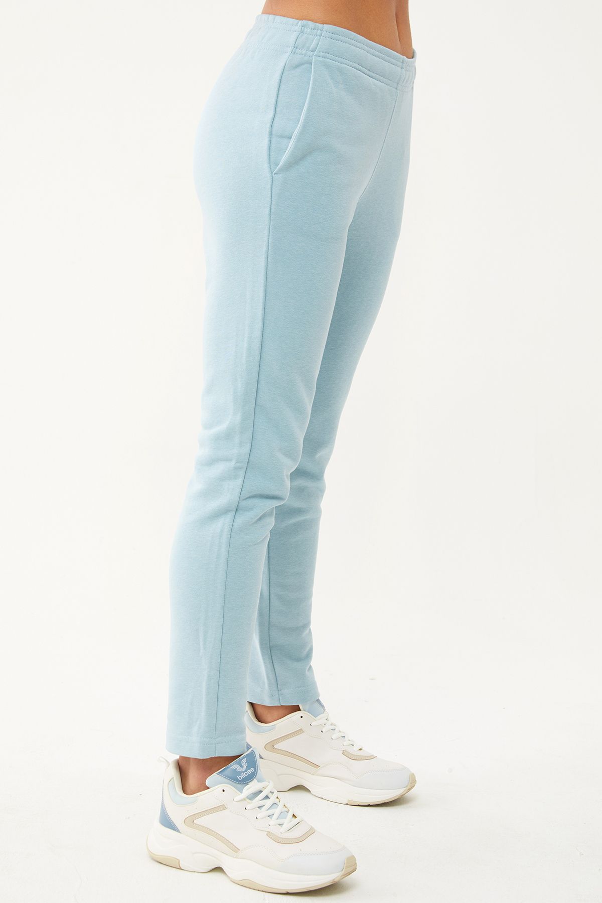 bilcee-Γυναικείο Aqua Flat Leg, Stand γιακά με μισό φερμουάρ Σετ φούτερ 1632 4
