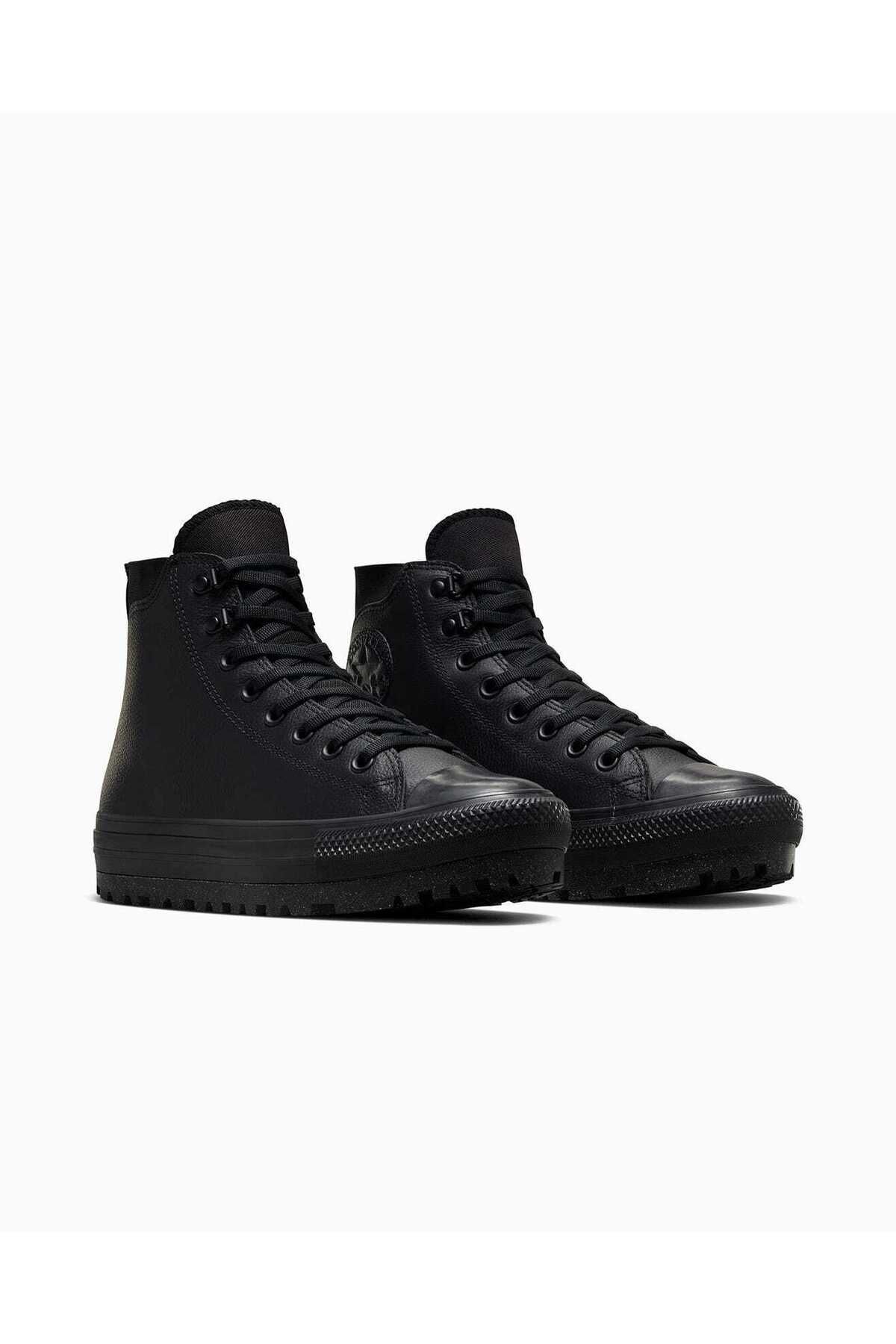 converse-Chuck Taylor All Star City Trek Αδιάβροχη μπότα Ανδρικές μαύρες μπότες Ανδρικές μπότες A04481c 7