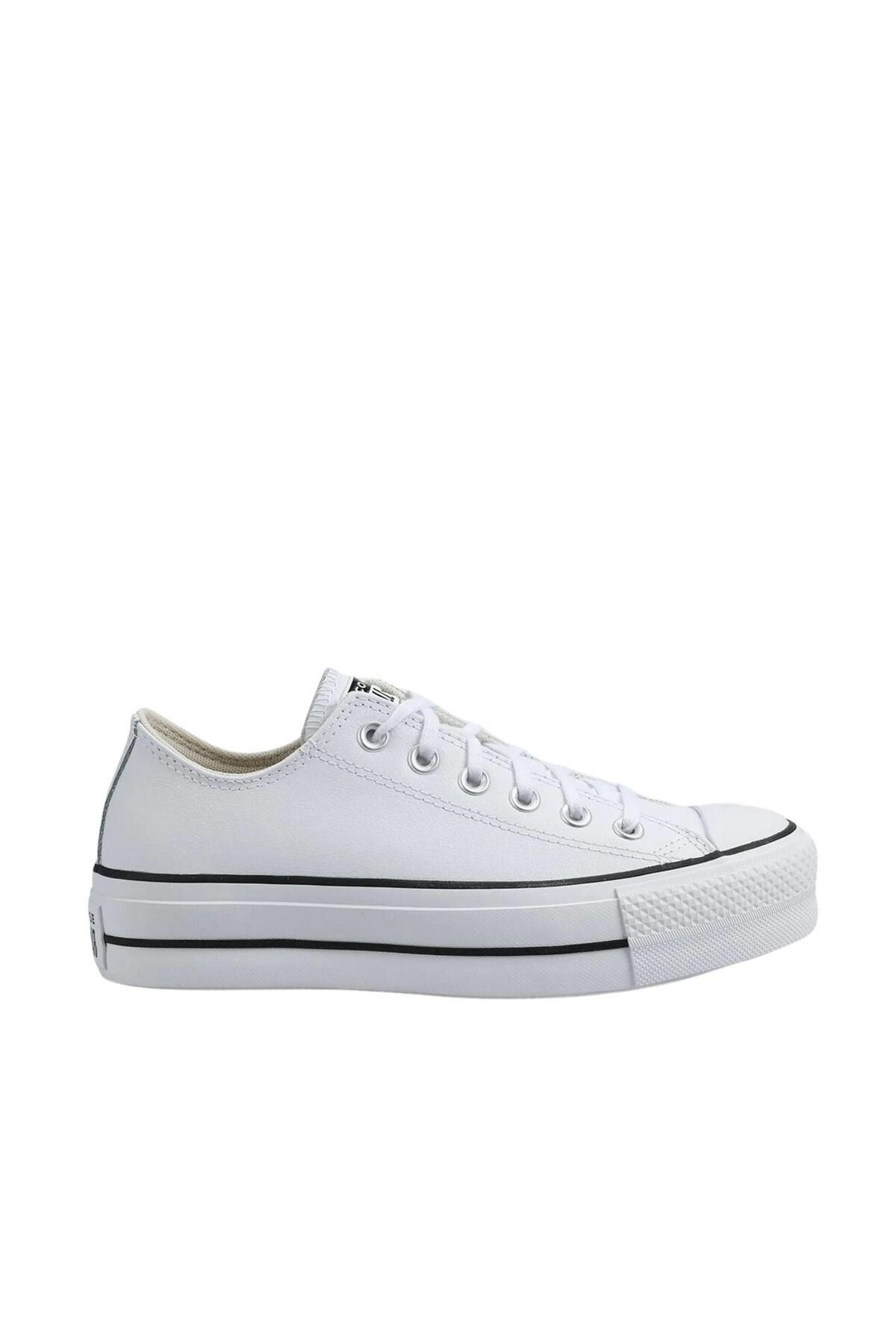 converse-Dámské černé tenisky Chuck Taylor All Star Leather Platform 561680c 2