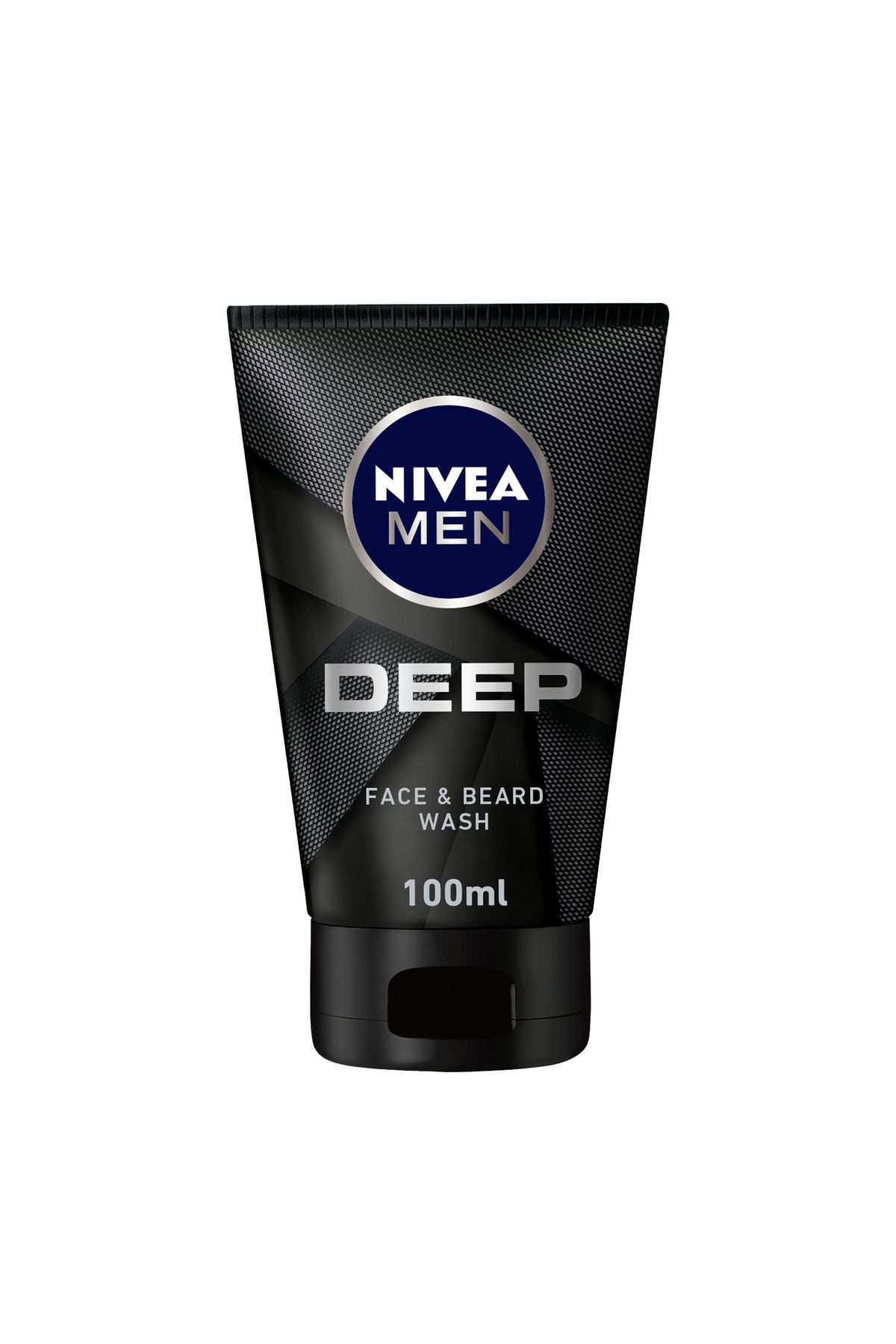 NIVEA-MEN DEEP Cleansing Face & Beard Wash, Active Charcoal, 100ml 1