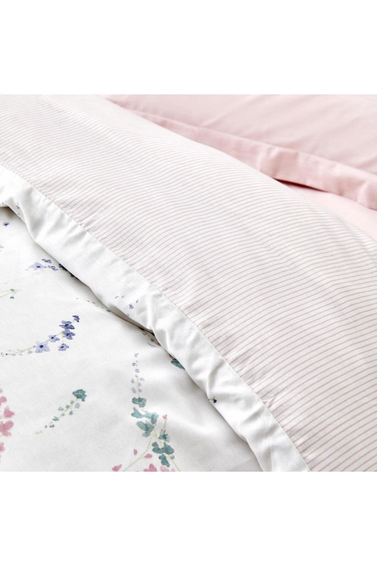 Karaca-Home Dalila 100% baumwolle doppelbett bettwäsche set pink 3