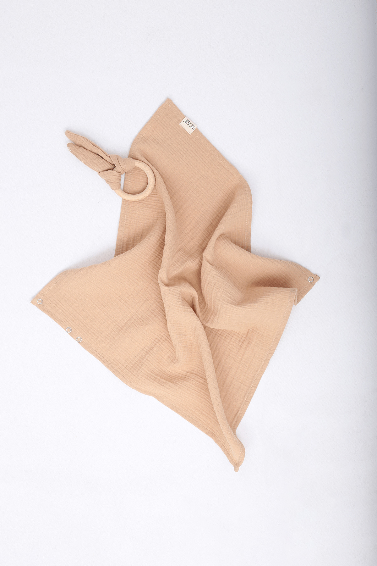 LUCKKA Çok Amaçlı Müslin Oyuncak , Diş Kaşıyıcı , Puset Oyuncağı , Emzik Tutacağı , Fular - Ztcrınk fotoğrafı 2 (önizleme)