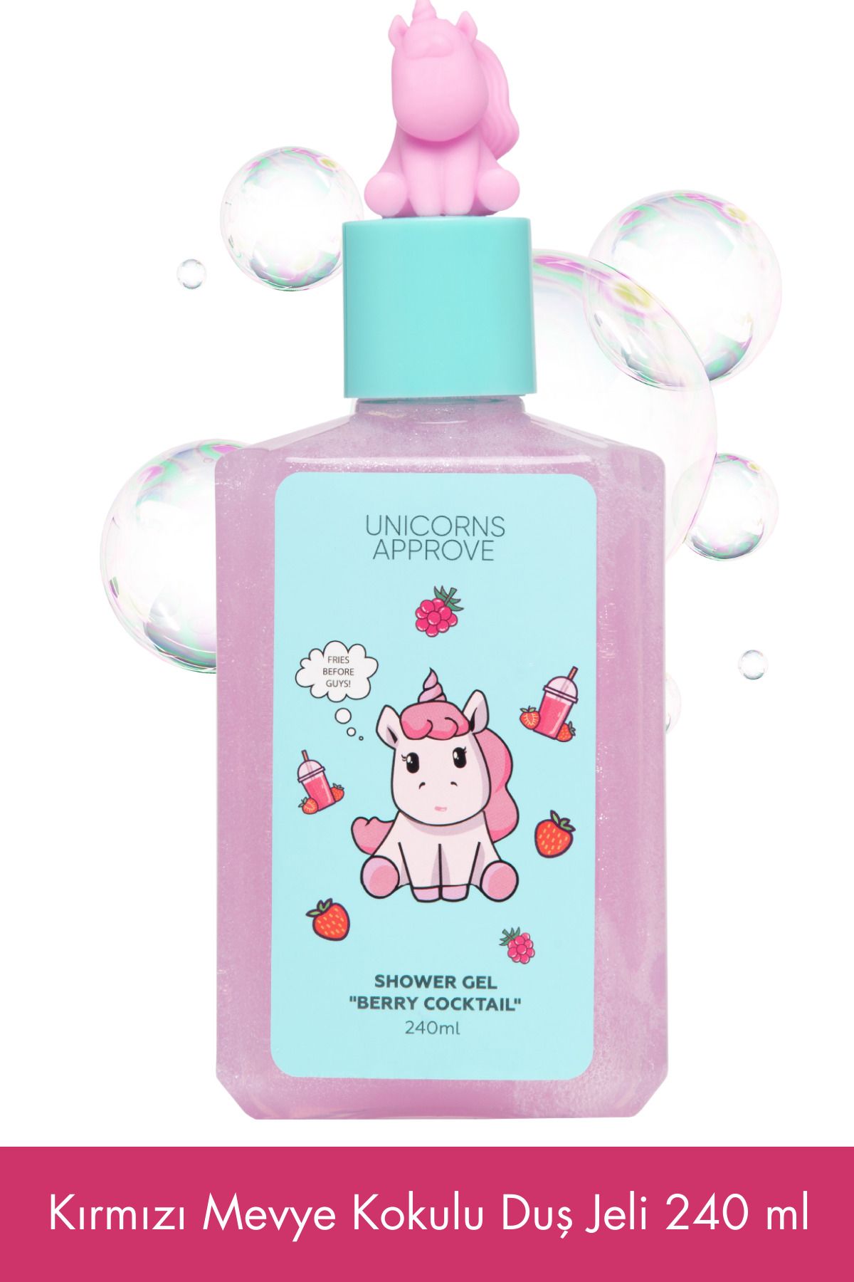 ژل دوش Unicorns Approve - Red Fruit 240 ml SODA