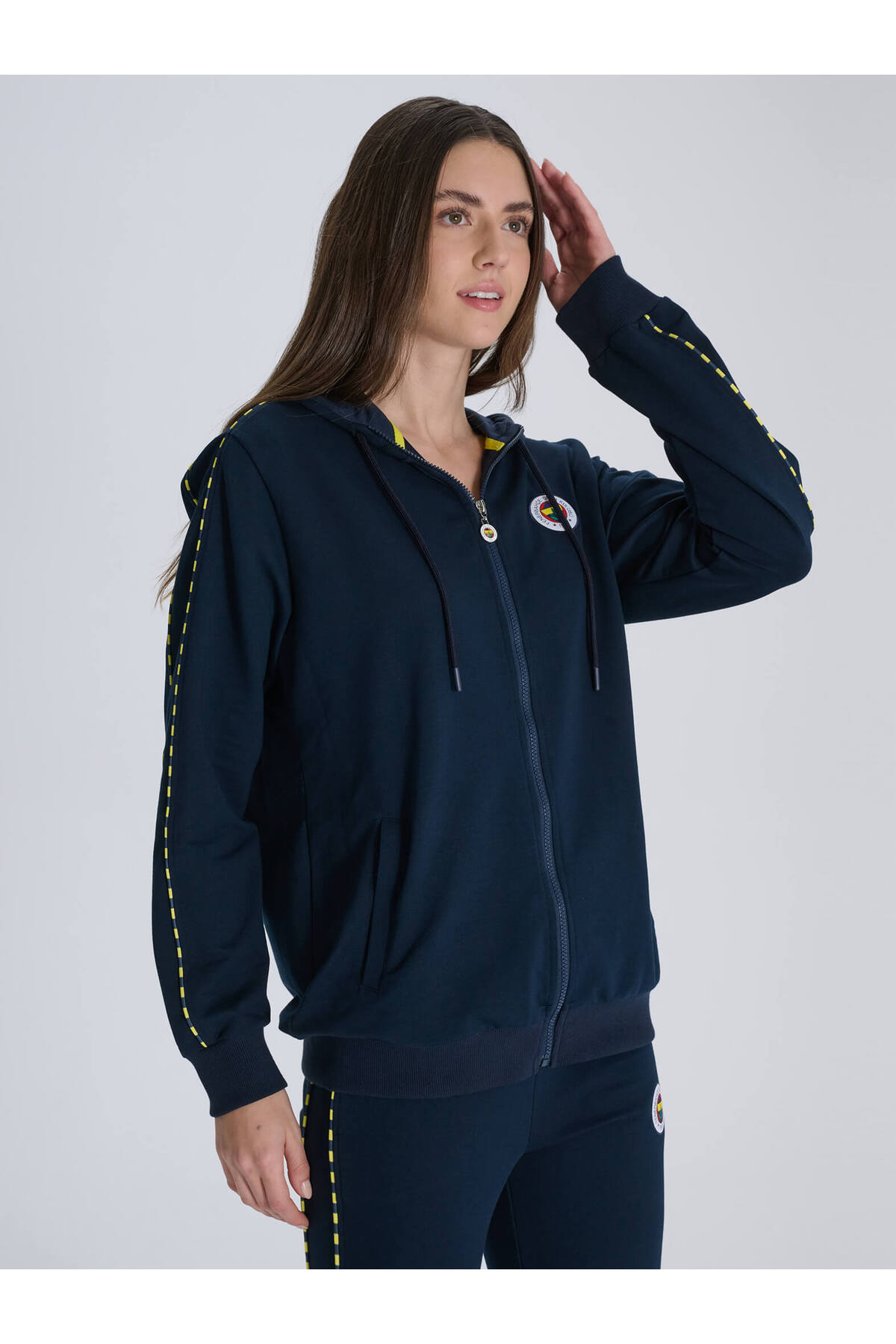 Fenerbahçe KADIN TRIBUN BASIC SWEAT görsel 3
