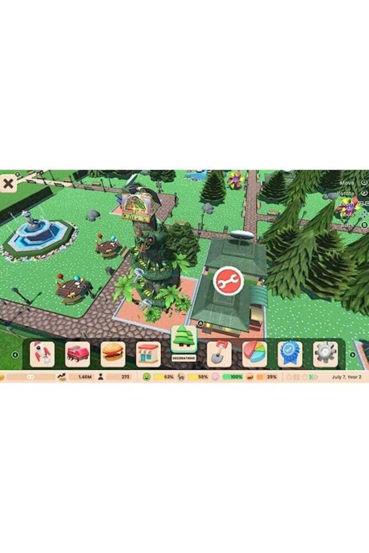 2K-RollerCoaster Tycoon Adventures Deluxe for PS5 - Theme Park Simulation Game 2