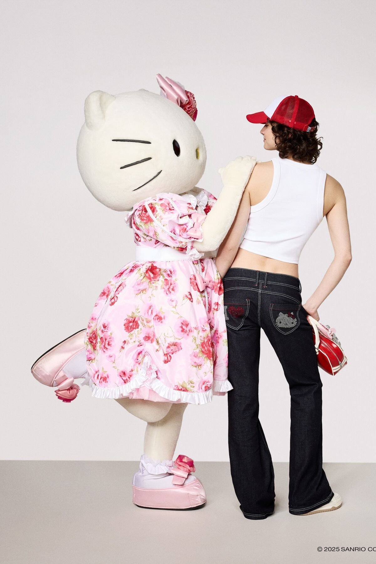 Bershka-Hello Kitty bootcut jeans 3