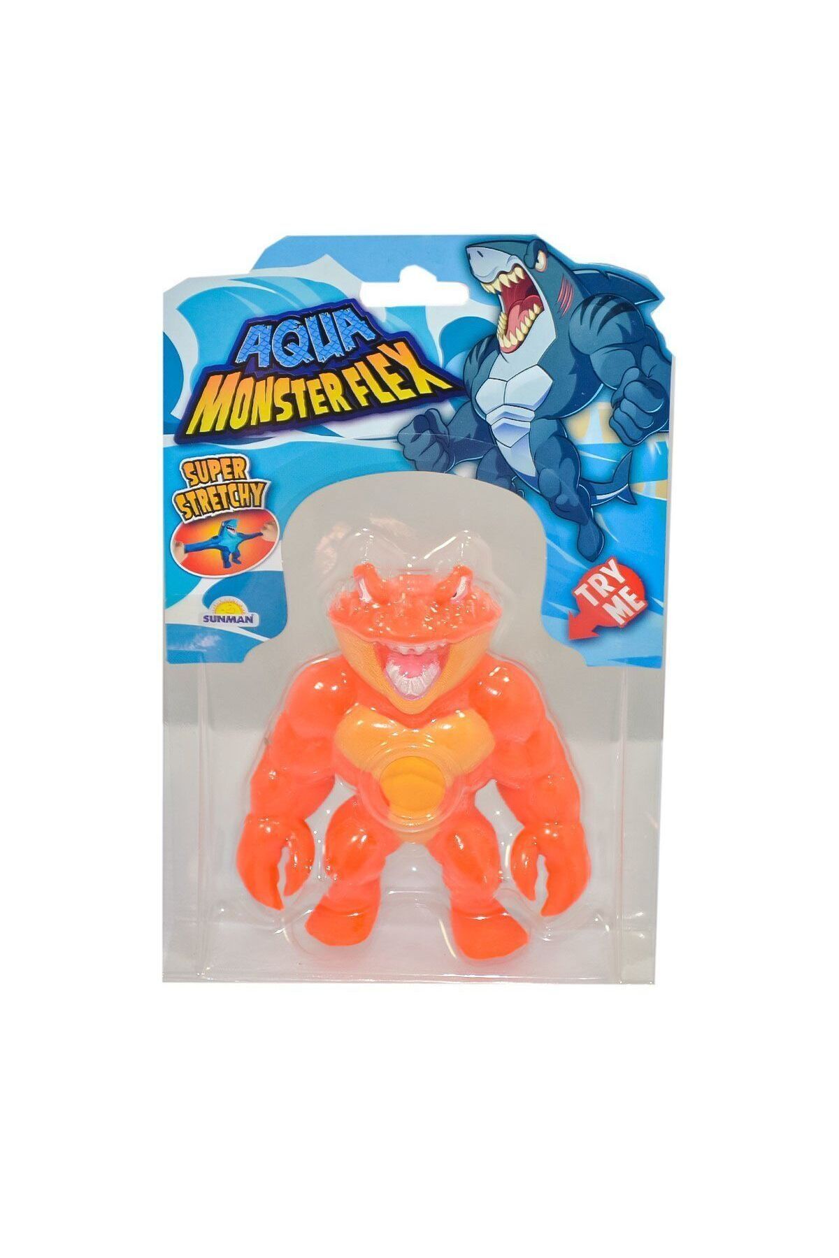 Sunman Oyuncak Monster Flex Aqua Süper Esnek Figür 15 Cm Sun
