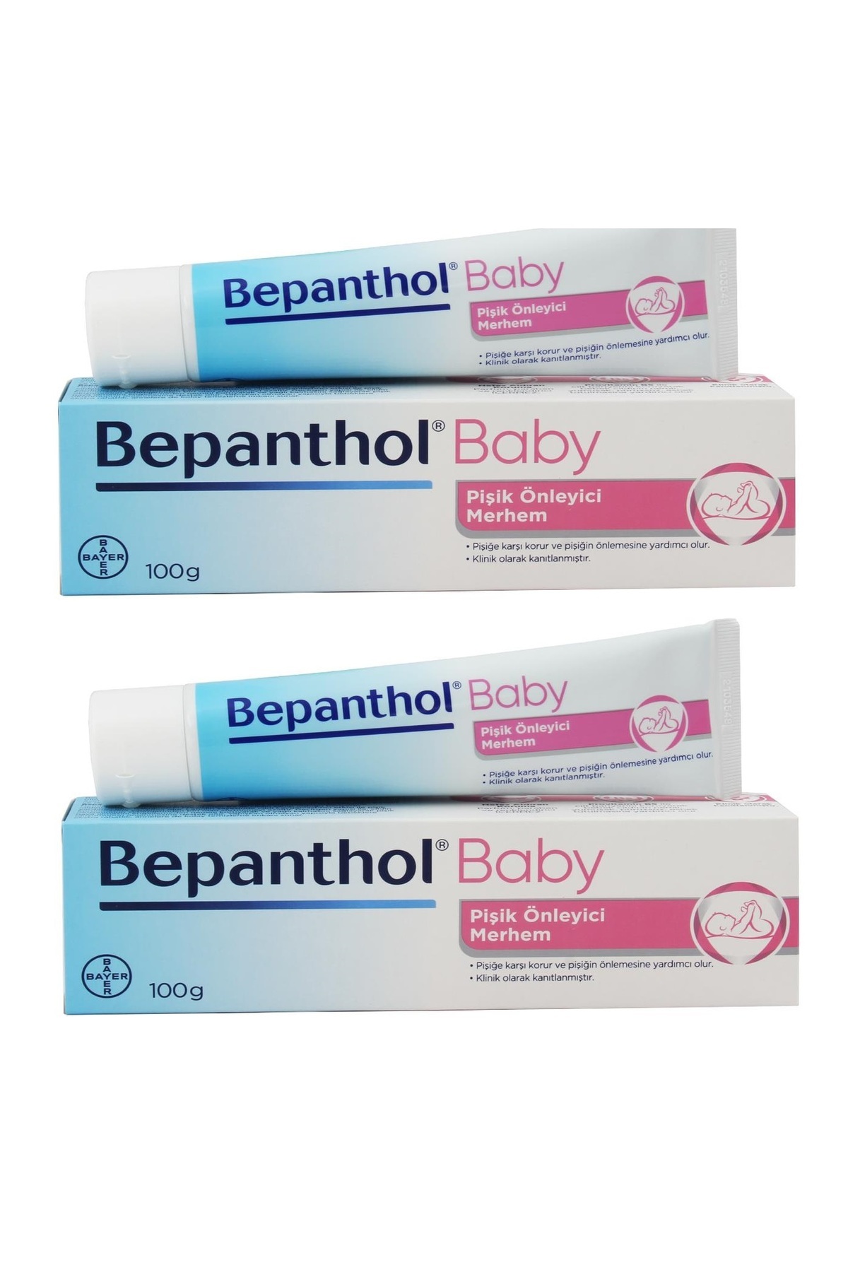 Bepanthol Baby Pişik Kremi Avantaj Paket 2 X 100 gr fotoğrafı 2 (önizleme)
