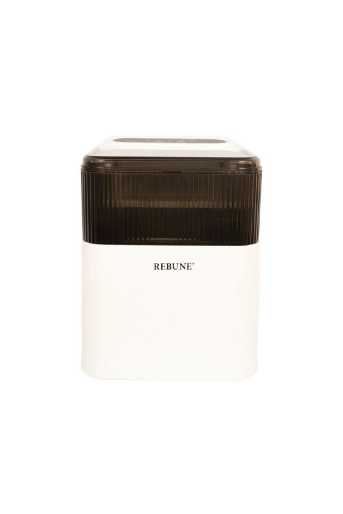 rebune-165W Compact Design Ice Maker White and Black 1.6 Liter 1