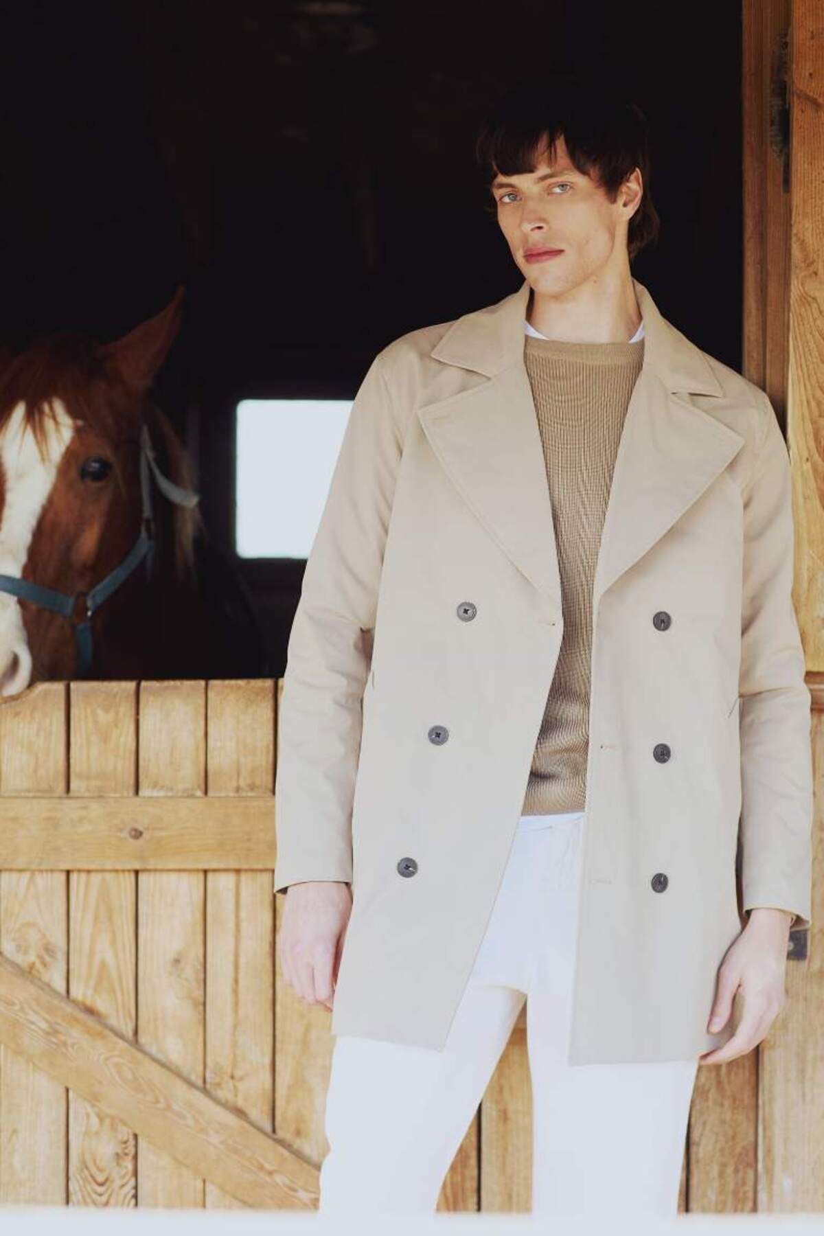 DeFacto Yeni Sezon Slim Fit Dar Kesim Düğmeli Kemerli Trençkot