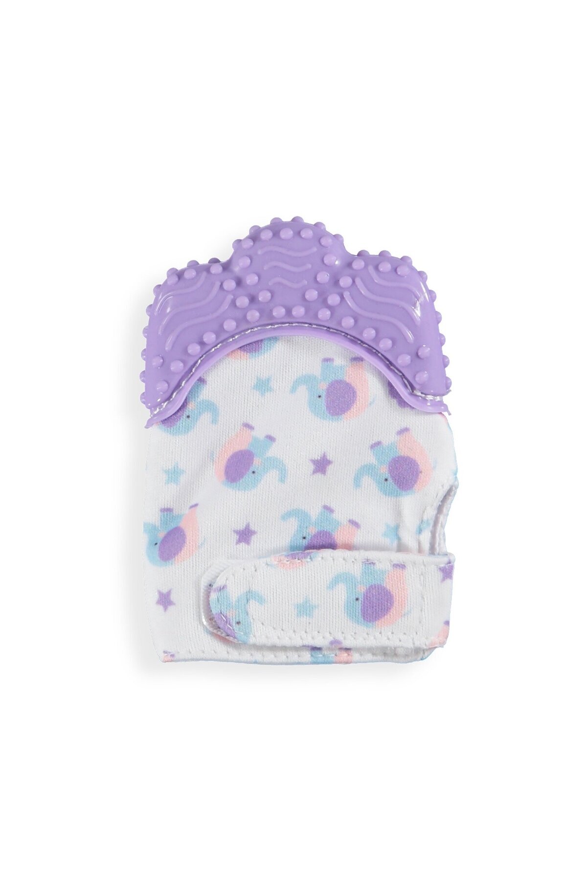 baby toys Bebek Diş Kaşıma Eldiveni Mor