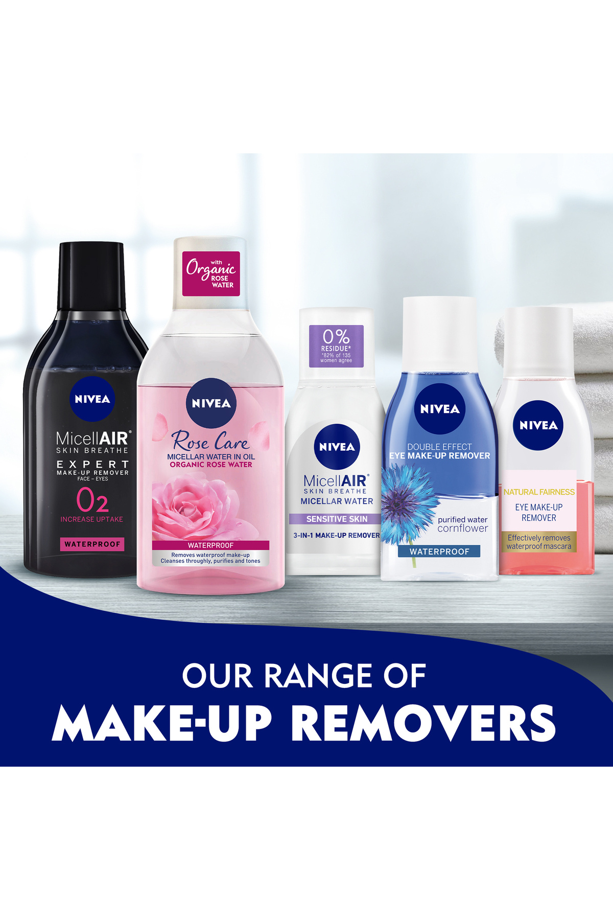 NIVEA-Double Effect Eye Makeup Remover, Sensitive Lashes Protection, 125ml 6