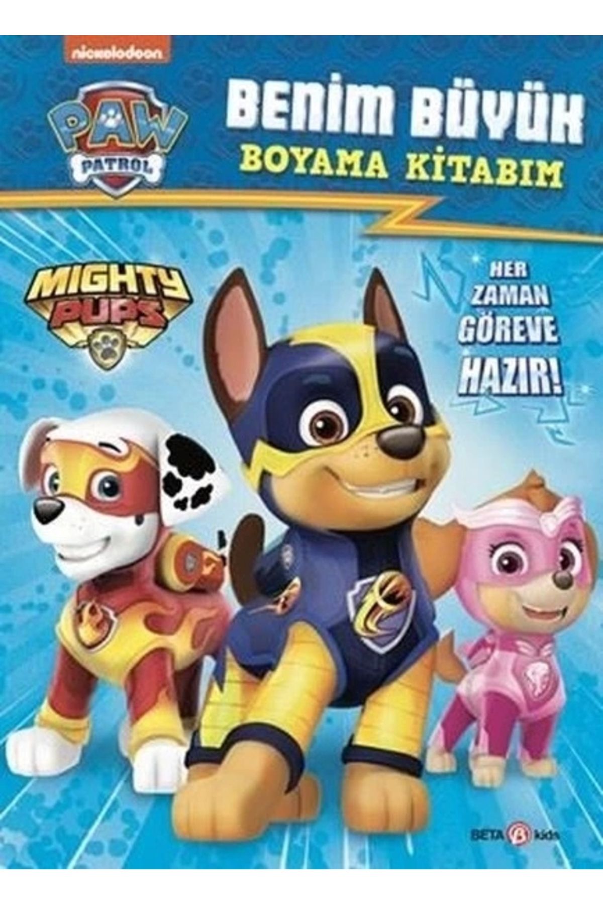 Finetoo Büyük Boyama Kitabı - Çocukların Yaratıcılığını Geliştiren Boyama Kitabı