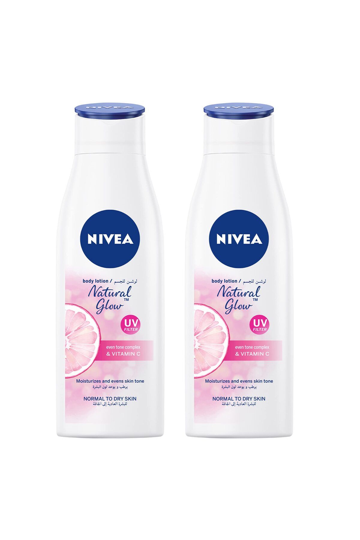 NIVEA-Body Lotion Even Tone, Natural Fairness Complex & Vitamin C, All Skin Types, 2X250Ml 7