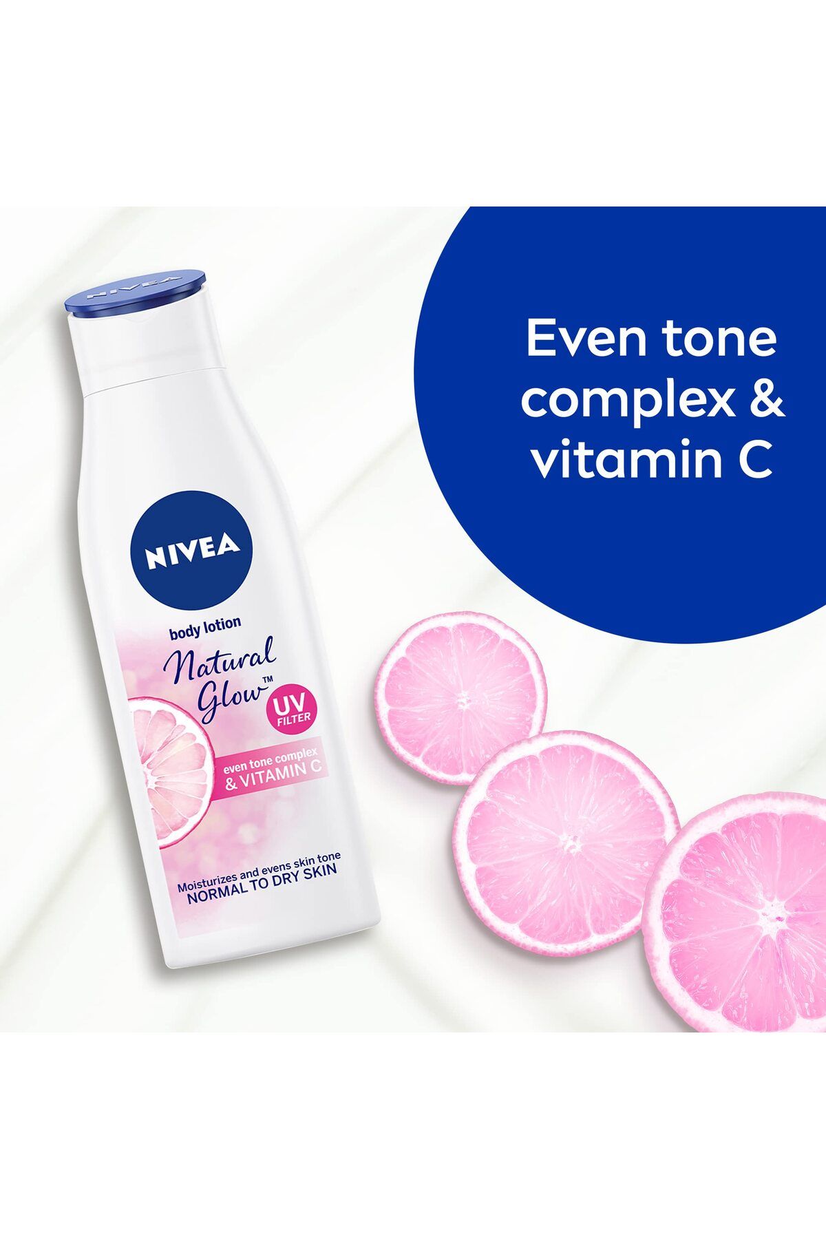 NIVEA-Body Lotion Even Tone, Natural Fairness Complex & Vitamin C, All Skin Types, 2X250Ml 3