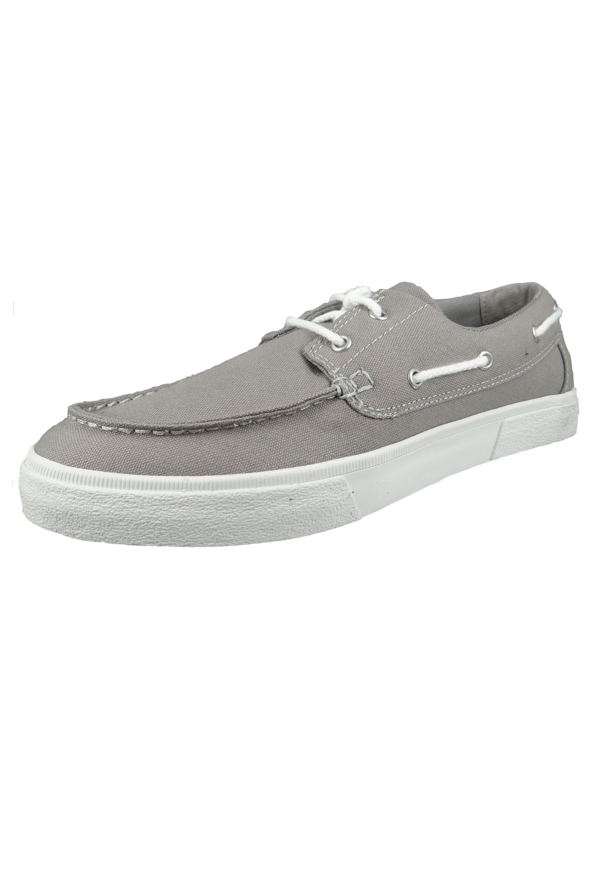 Timberland-Herren Segel-/bootsschuhe Halbschuhe Union Wharf 2.0 Ek Ca29fu Tb0a29fu089 Grau Medium Grey Textil 2