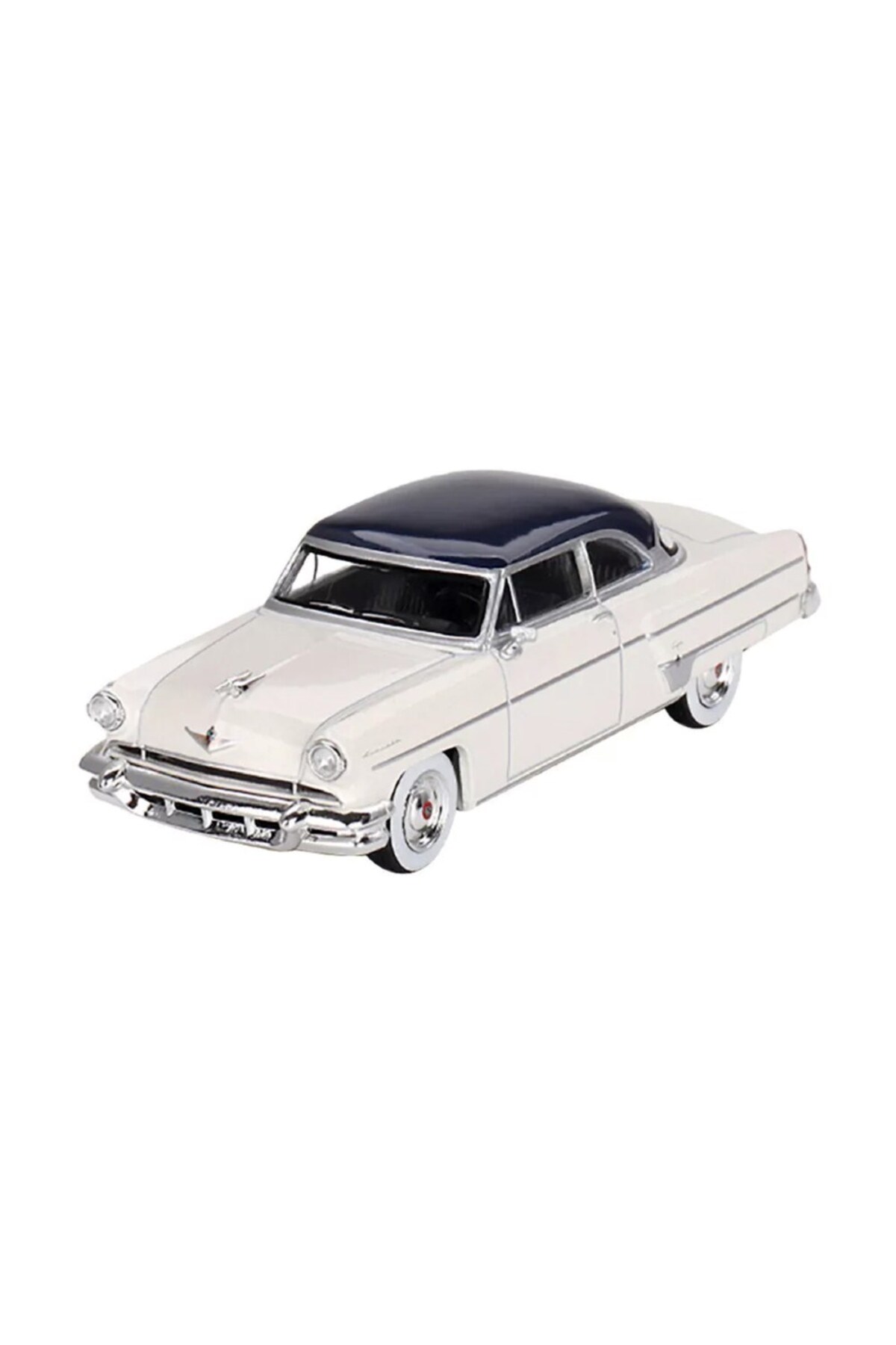 Genel Markalar 631 Lincoln Capri 1954 Arctic White / Atlantic Blue