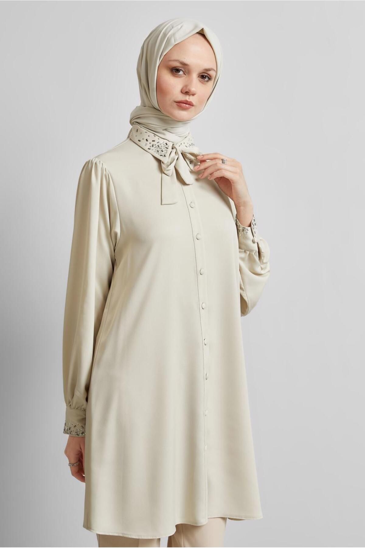 تونیک ساتن سنگی 45323 Alvina