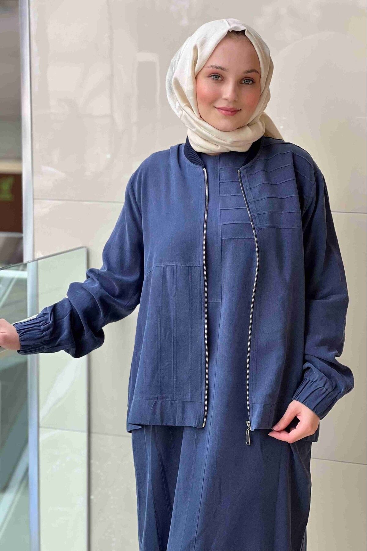 Nuss-1030 Sleeveless Inner Dress with Jacket Double Suit 3