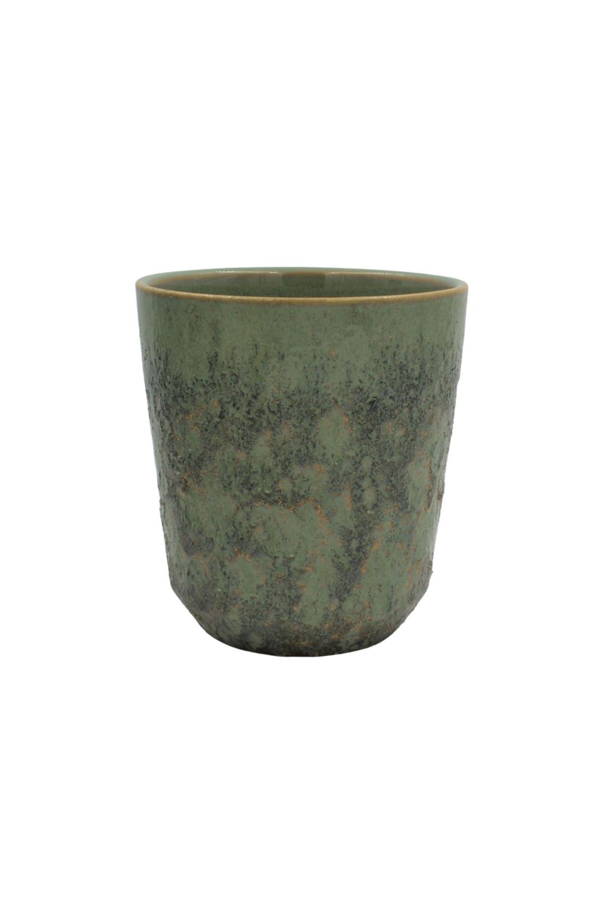 mica Mască De Ghiveci Verde Mica 15x12 Cm - One Size