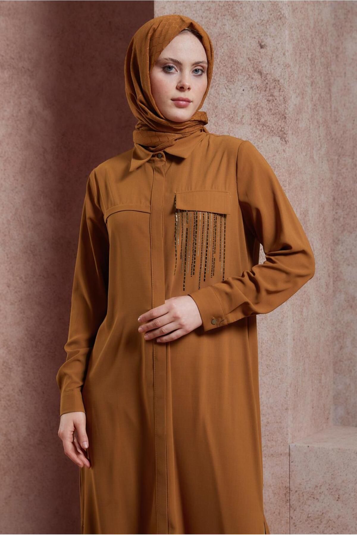 تونیک بلند سنگی 43906 Alvina