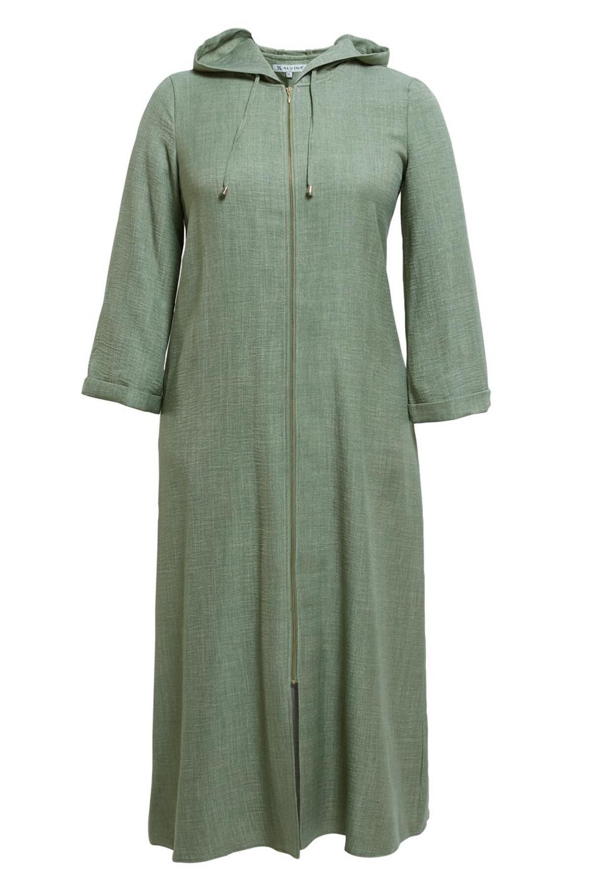 HOODED PLUS SIZE WEAR AND GO 44584 Alvina