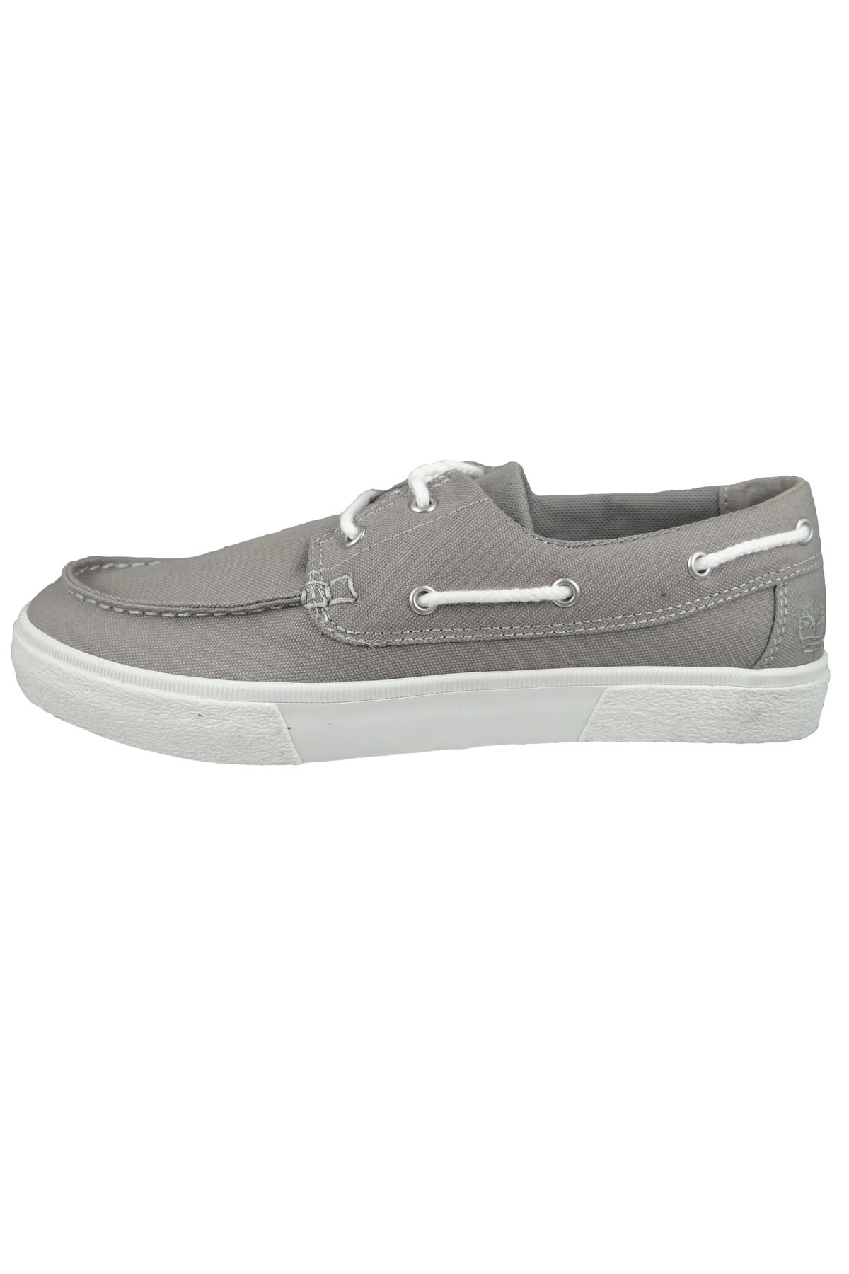 Timberland-Herren Segel-/bootsschuhe Halbschuhe Union Wharf 2.0 Ek Ca29fu Tb0a29fu089 Grau Medium Grey Textil 3