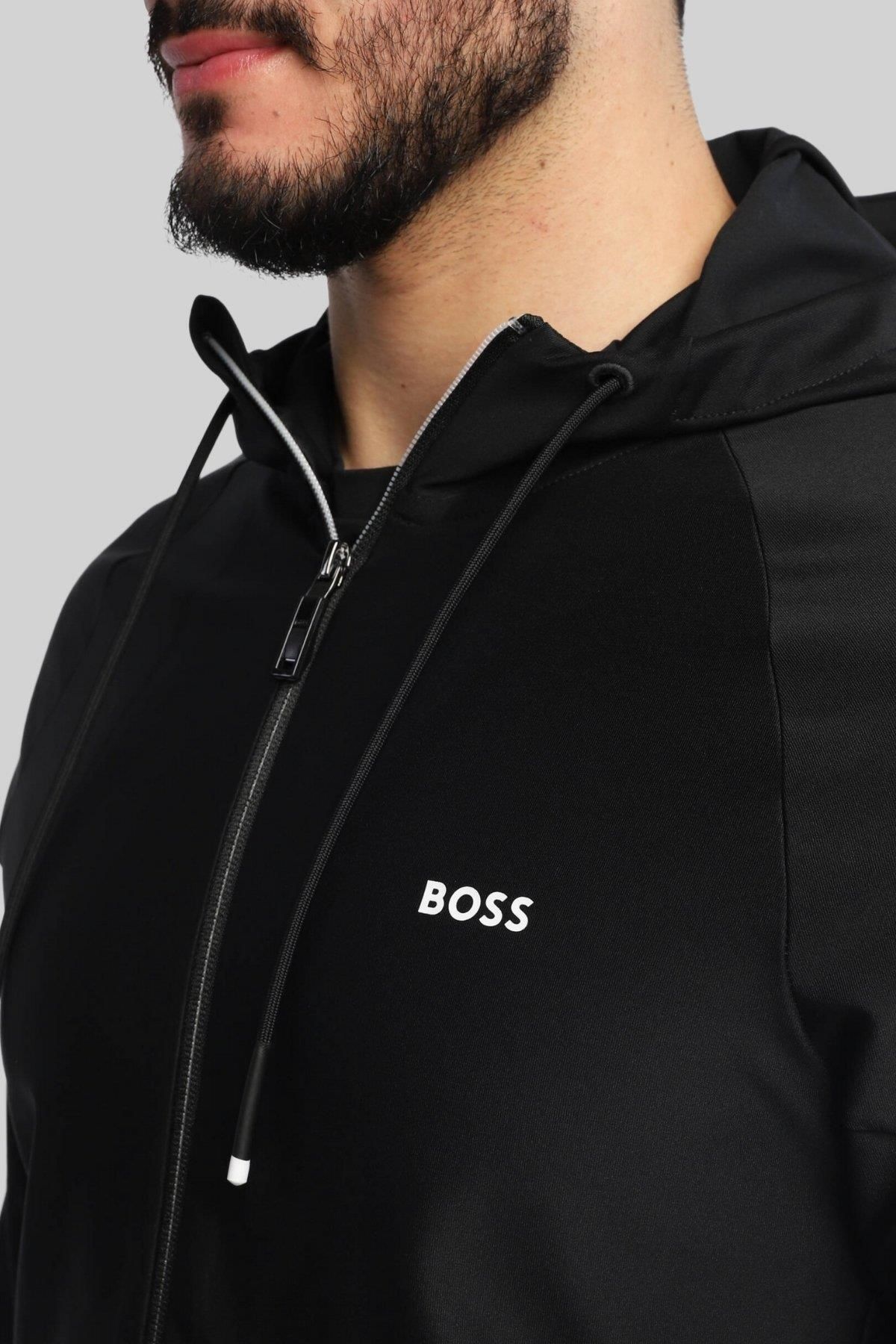 سویشرت مردانه SICON GYM مردانه'S ZIPPER SWEATSHIRT مشکی BOSS