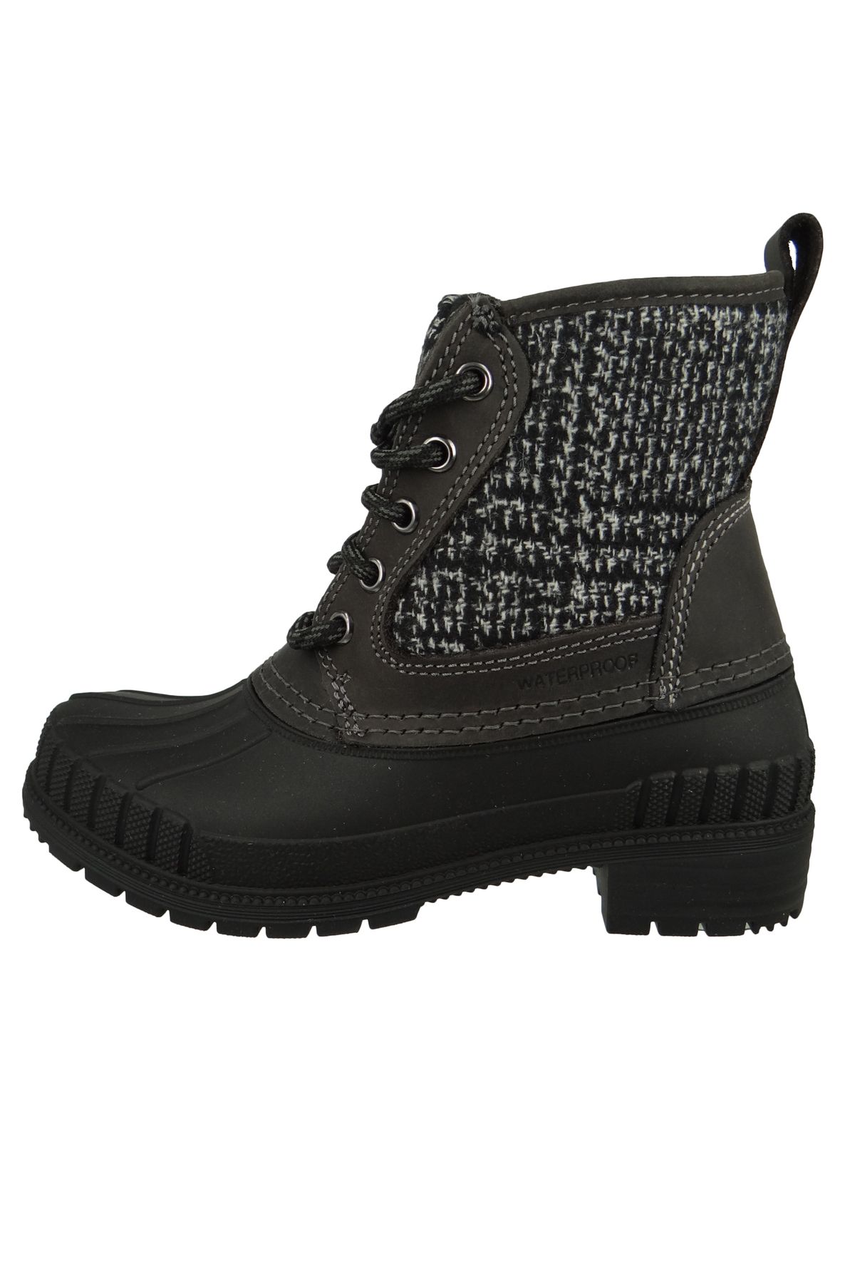 Kamik-Damen Winterstiefel Stiefel Winterschuhe Sienna Mid NK2293 Grau CHA Charcoal Leder/Synthetik mit EV 3