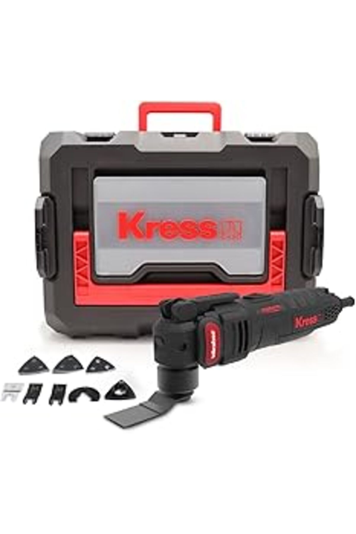 robotrend Kress Kuw58.1 480Watt Profesyonel Çok Amaçlı Devir Ayarlı Kesme Raspalama Ve Zımpara + 12 Parça Aks