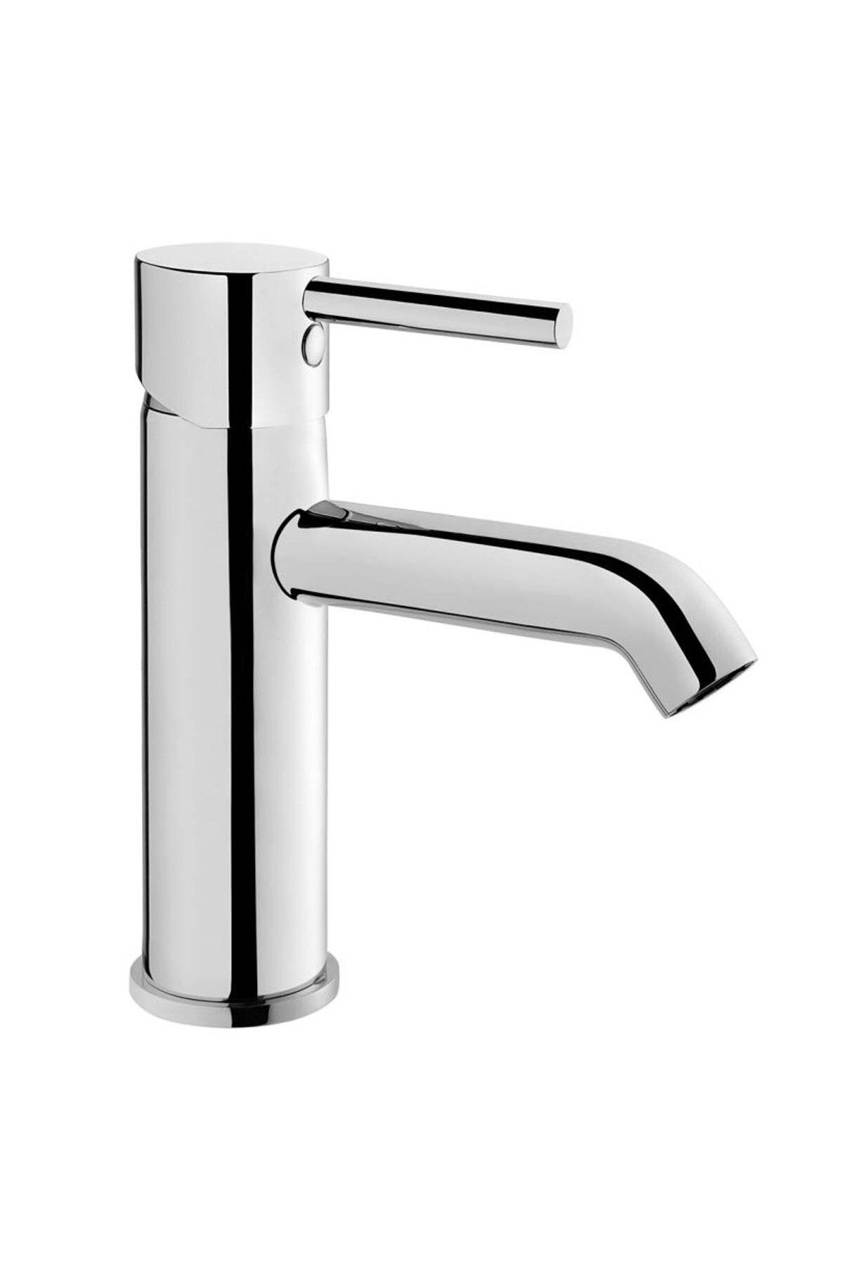 VitrA Baterie Lavoar Minimax S, Crom, Debit 4.9 L/min, Montaj Pe Blat, Finisaj Lucios, Garantie 10 Ani - One Size