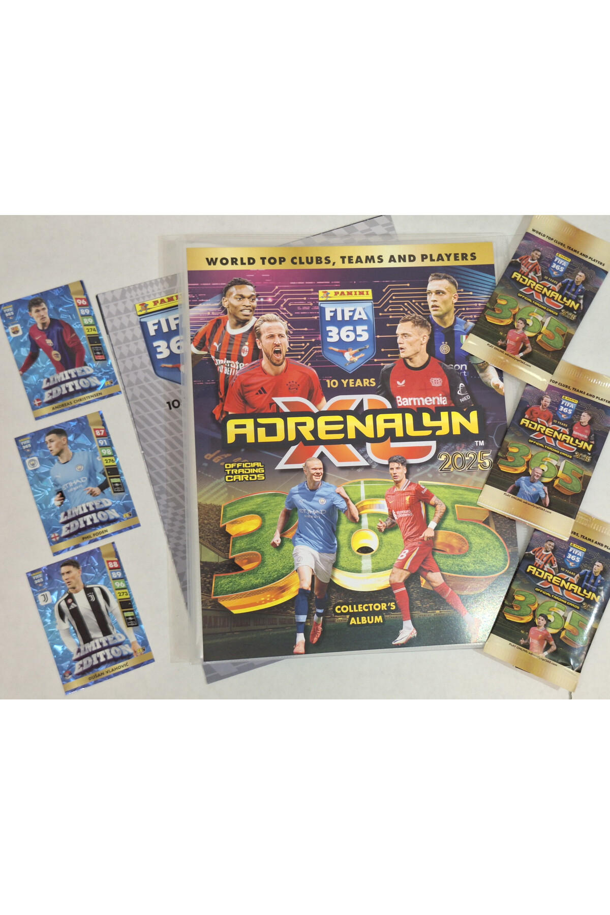 hediyecik FIFA 365 Adrenalyn XL 2025 Futbolcu Kartları Albümü Set fotoğrafı 6 (önizleme)