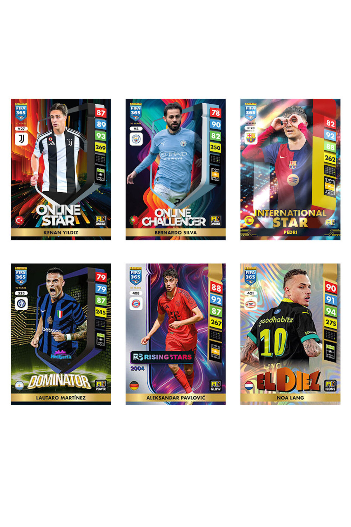 hediyecik Fıfa 365 Adrenalyn Xl 2025 Futbolcu Kartları 10 Paket (60 KART) fotoğrafı 6 (önizleme)