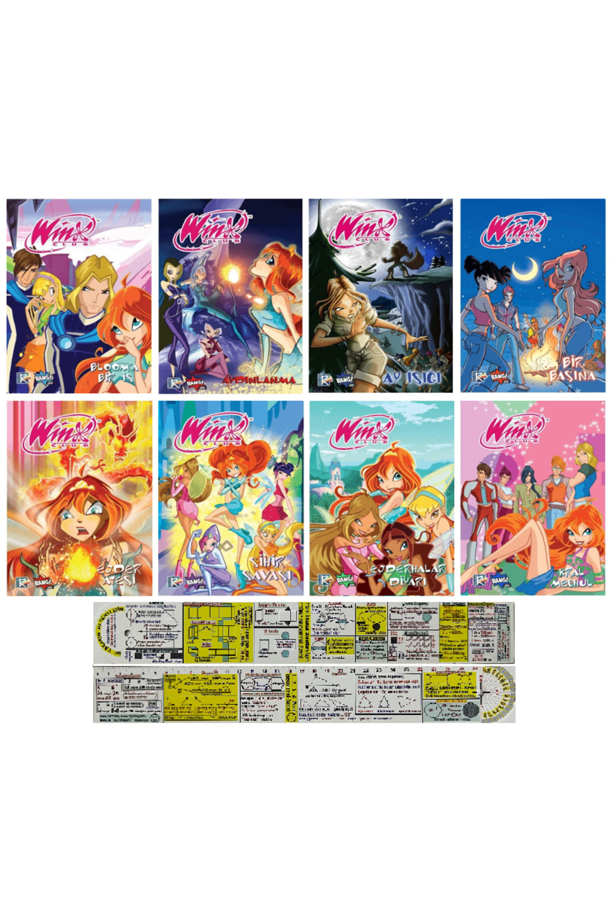 Komik Şeyler Winx Çizgi Roman Serisi 9-10-11-12-13-14-15-16