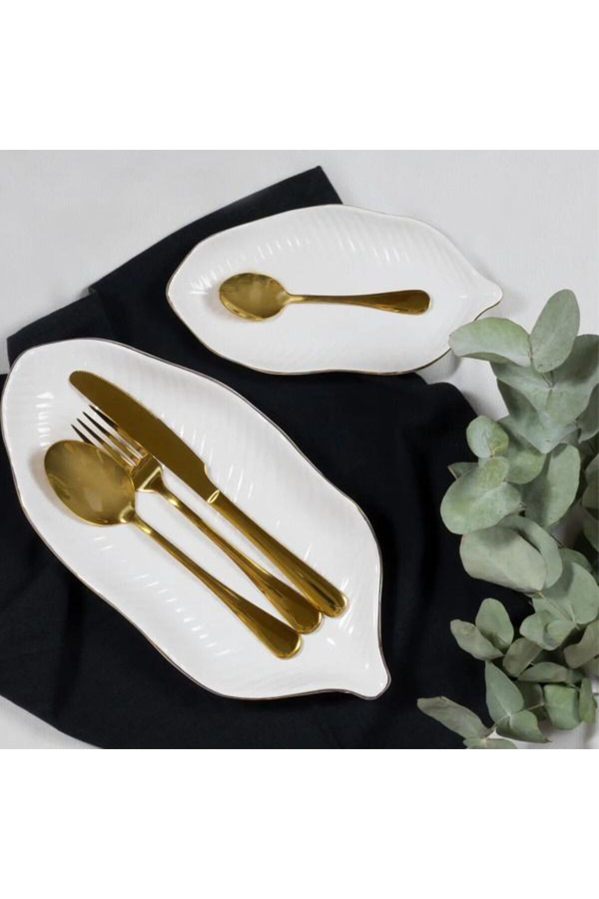Ambition Set Tacamuri Inox, 24 Piese, 6 Persoane, Auriu, Enna - One Size