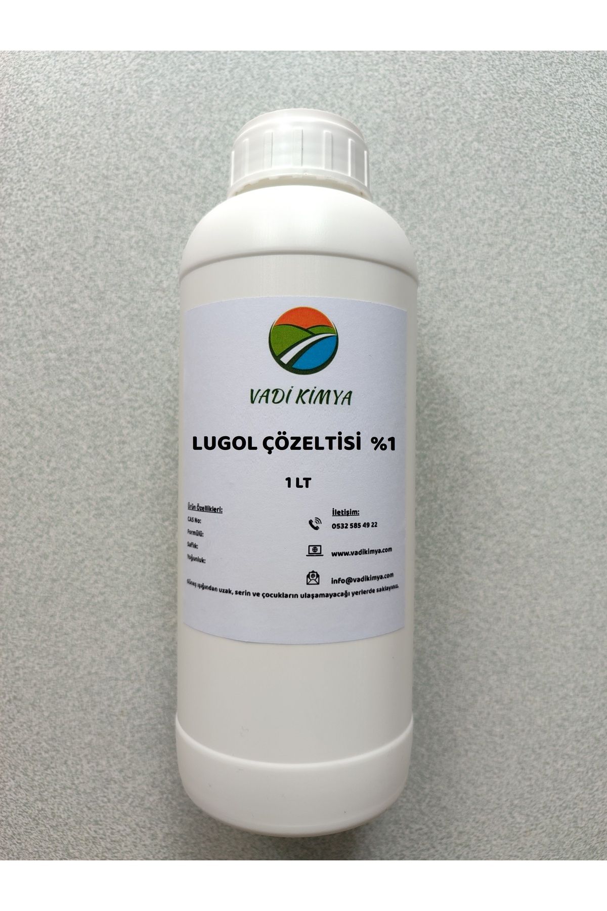 Vadi Kimyaa Lugol Çözeltisi %1 - 1 LT
