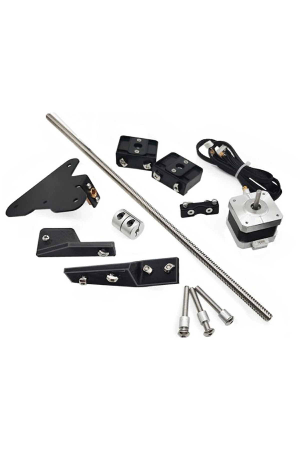 Lzjsee-Ender 3 Dual Z axis Upgrade Kit with Stepper Motor Lead Screw, Dual Z-axis Upgrades Kit for Ender... 7