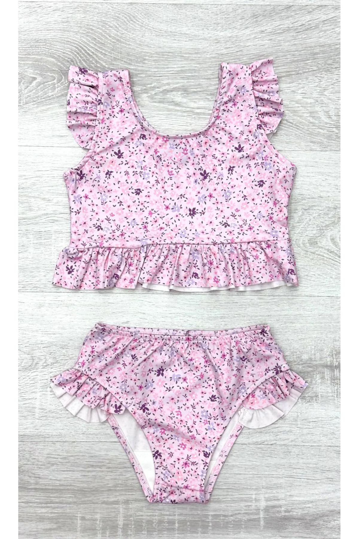 My Kids Wear Set De Costume De Baie Din 2 Piese Pentru Fete Femeie - 3–4