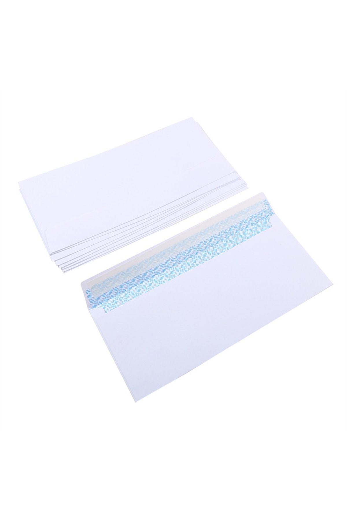 Choice-50pcs 10-100Pcs Windowless white envelope 10 # Secure Business Envelope Can hold A4 paper Bill invoi 1