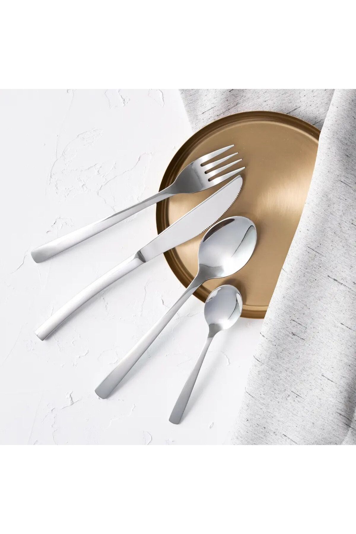 Ambition Set Tacamuri Inox, 24 Piese, 6 Persoane, Saragossa - One Size