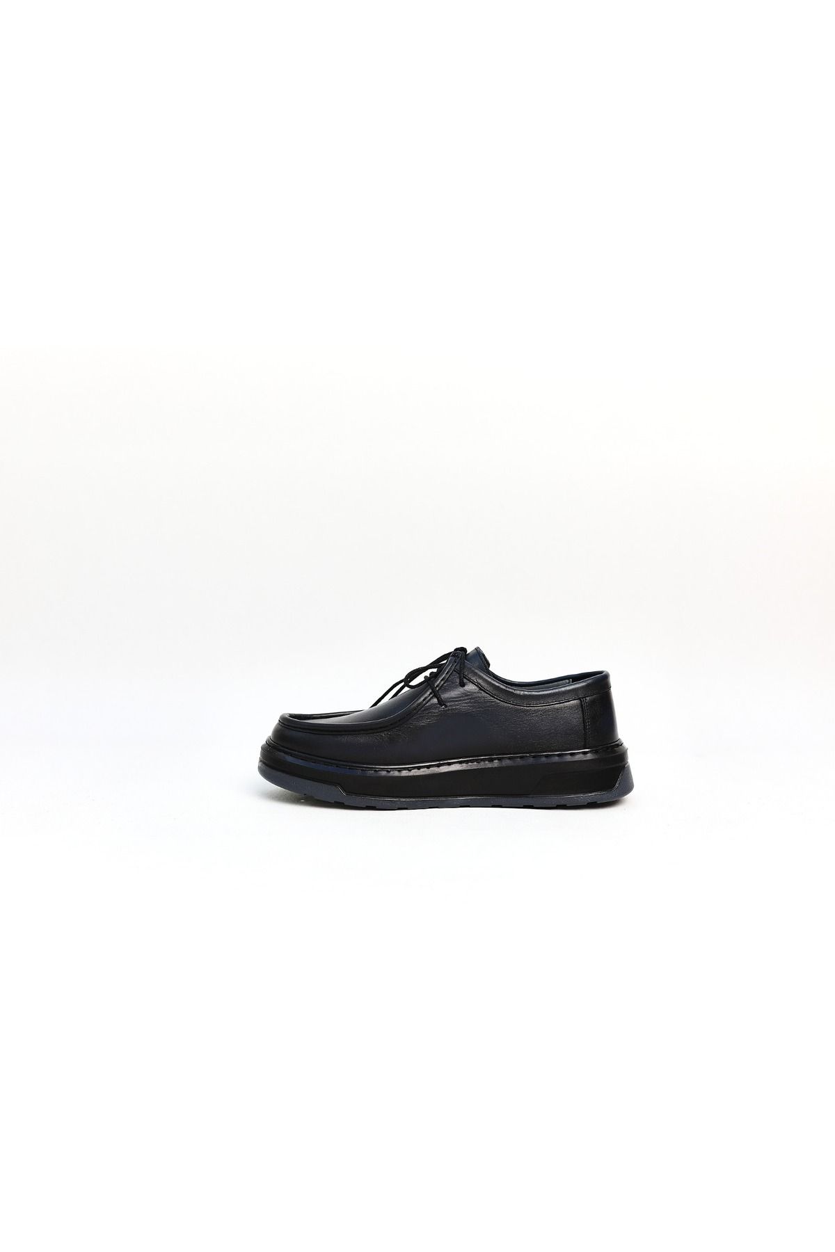 کفش های کژوال مردانه چرمی آبی سرمهای ورزشی Greyybull Shoes