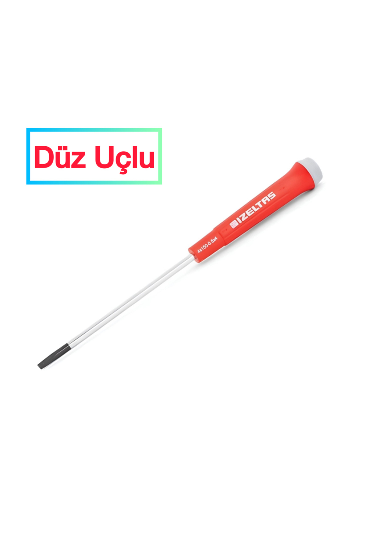 İzeltaş İzeltaş Elektronikçi Klemens Düz Tornavida 4x150 mm