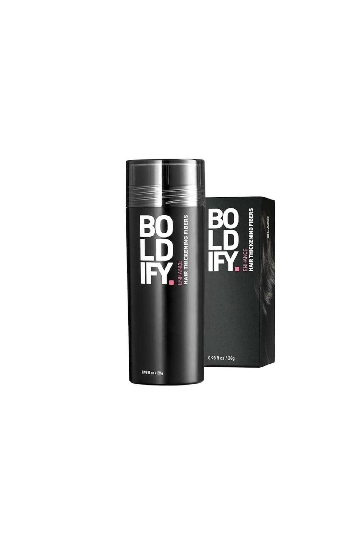 پودر فیبر موضعی حجم دهنده مو مشکی 28 گرم Boldify