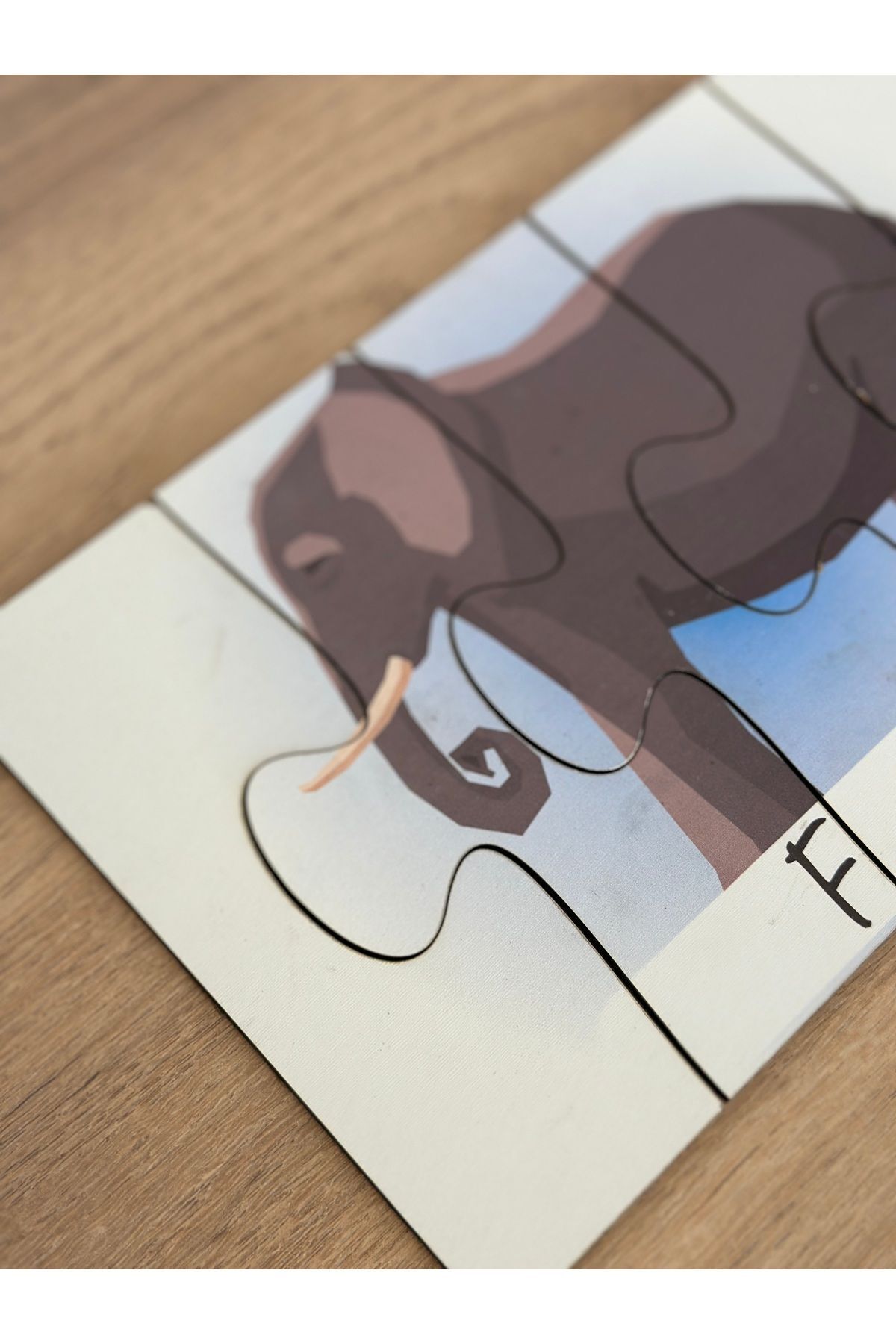 Karter İnovasyon Hayvanlar Öğrenme Eşleme Puzzle Kartı, Puzzle Eğitici Oyuncak, Montessori Eğitim Oyuncak, Motor Zeka fotoğrafı 4 (önizleme)