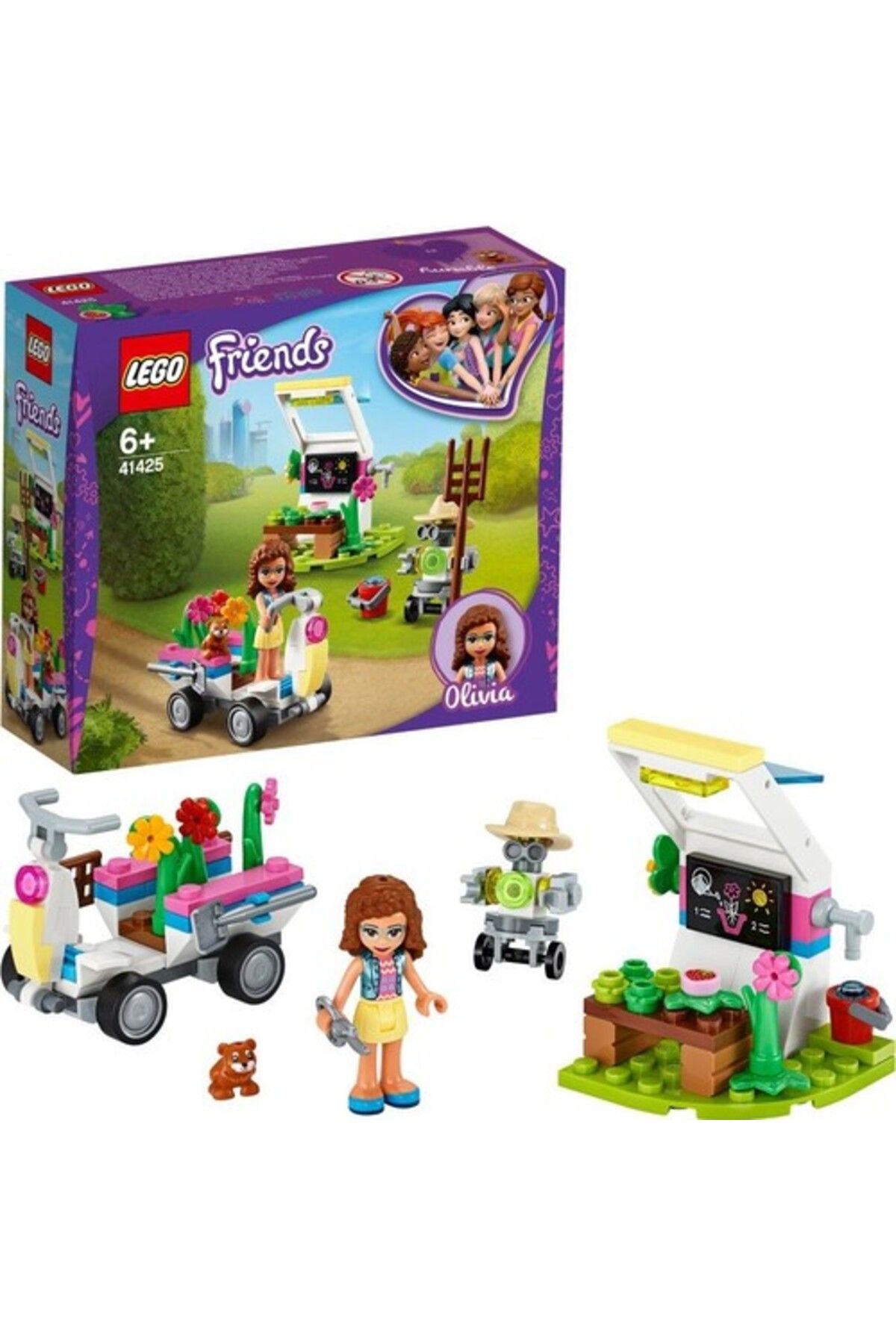 LEGO-Friends 41425 Olivia's Flower Garden 1